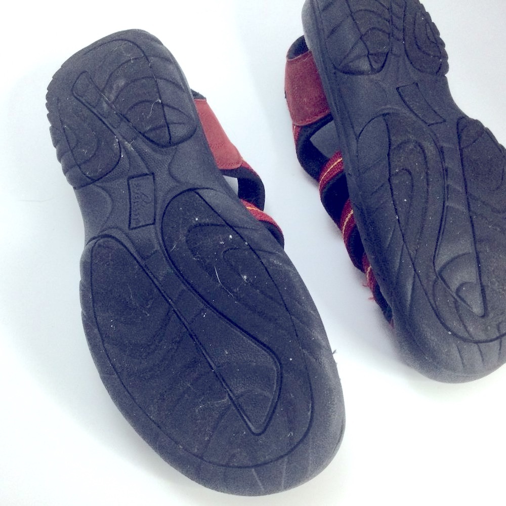Everest  Red Sandals Ant- Microbial Women's 9 M - Picture 4 of 4